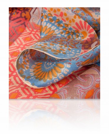 Палантин Женский SN-TILE.PERSIA/PLUM.TAU